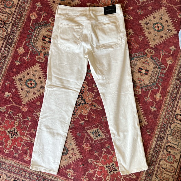 Men’s white slim Express jeans in size 30x32. Excellent condition. - Picture 3 of 6